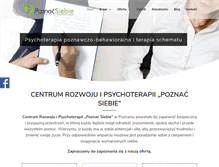 Tablet Screenshot of poznacsiebie.pl